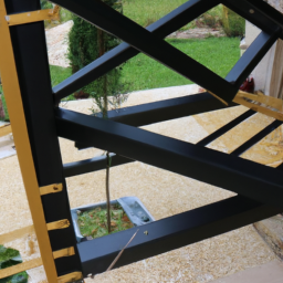 Création de pergola avec toiture véranda en PVC Saint-Ave